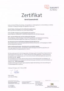 Zertifikat