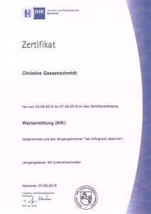 Zertifikat