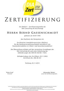Zertifikat
