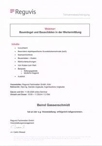 Regivus Webinar Baumängel und Bauschäden